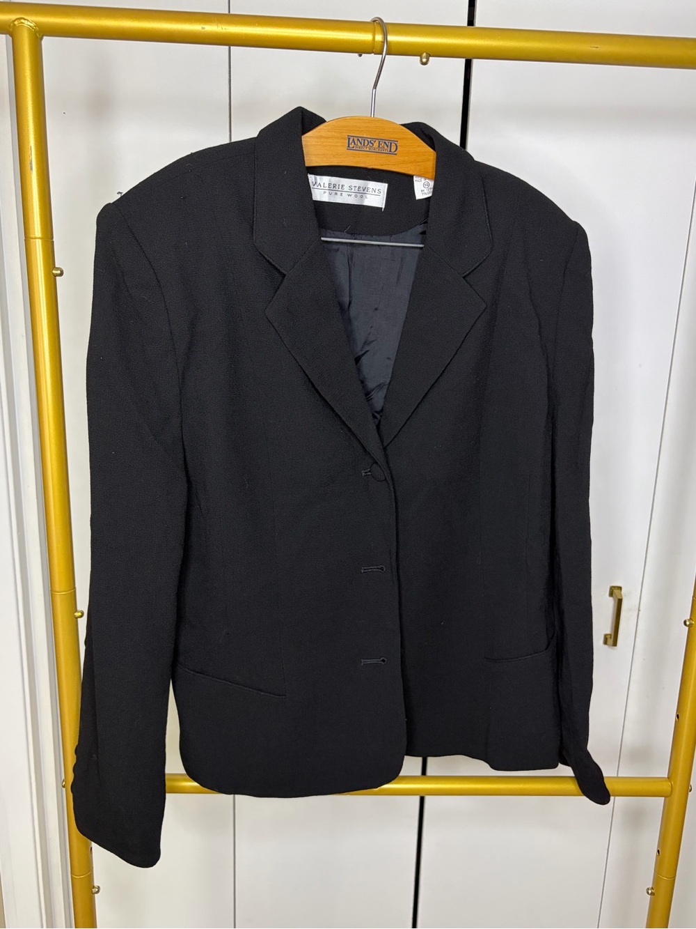 Valerie Stevens Women’s Black Blazer